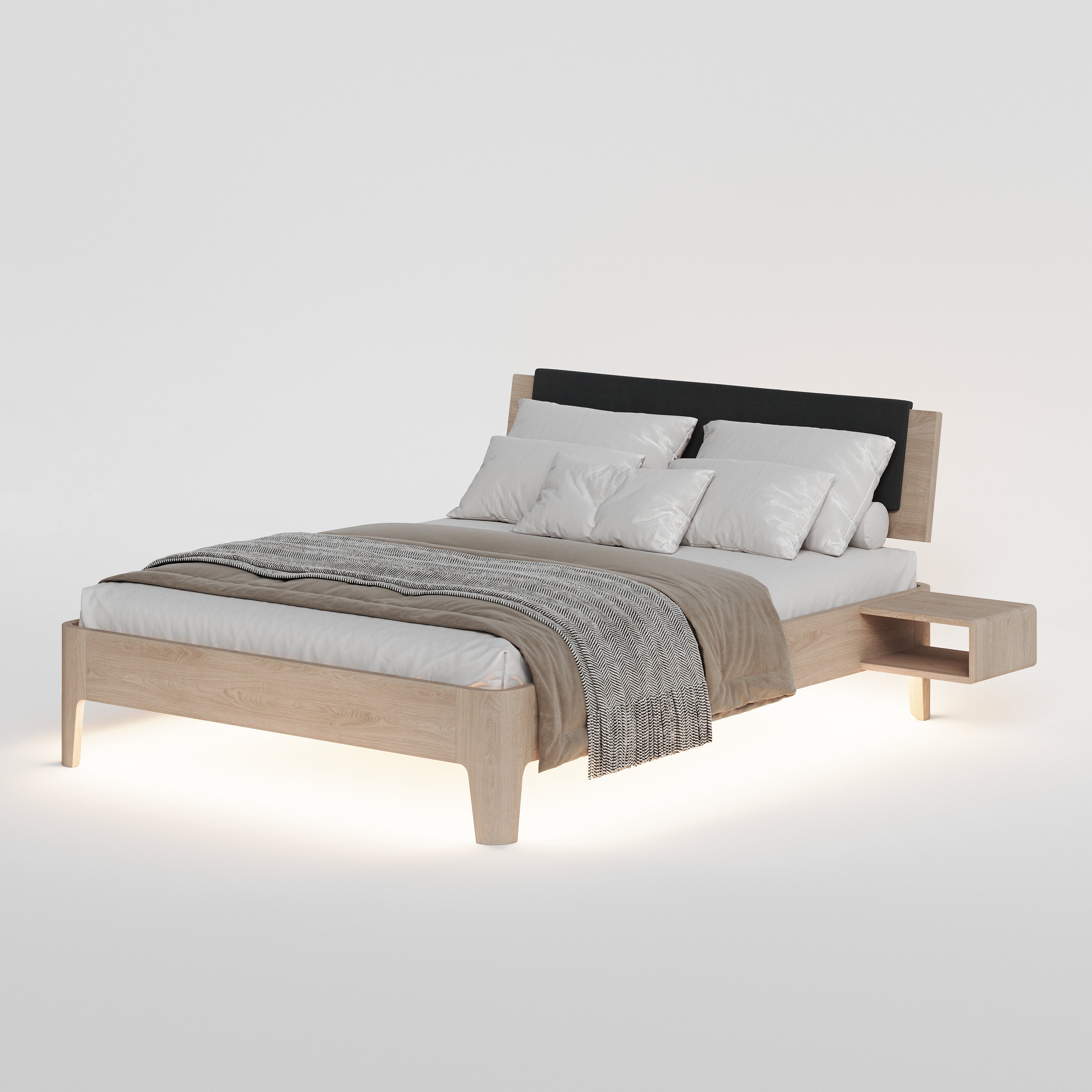 Lugo Modern Whitened Oak