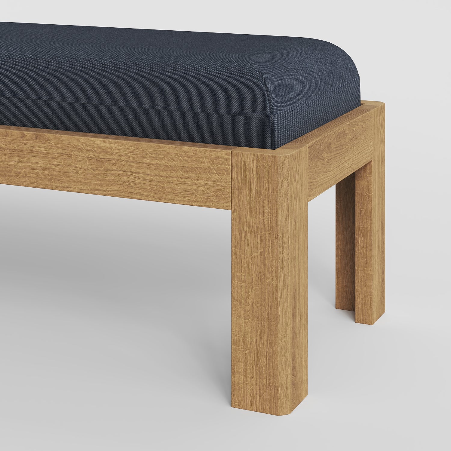 Bayamo Bedroom Bench Natural Oak