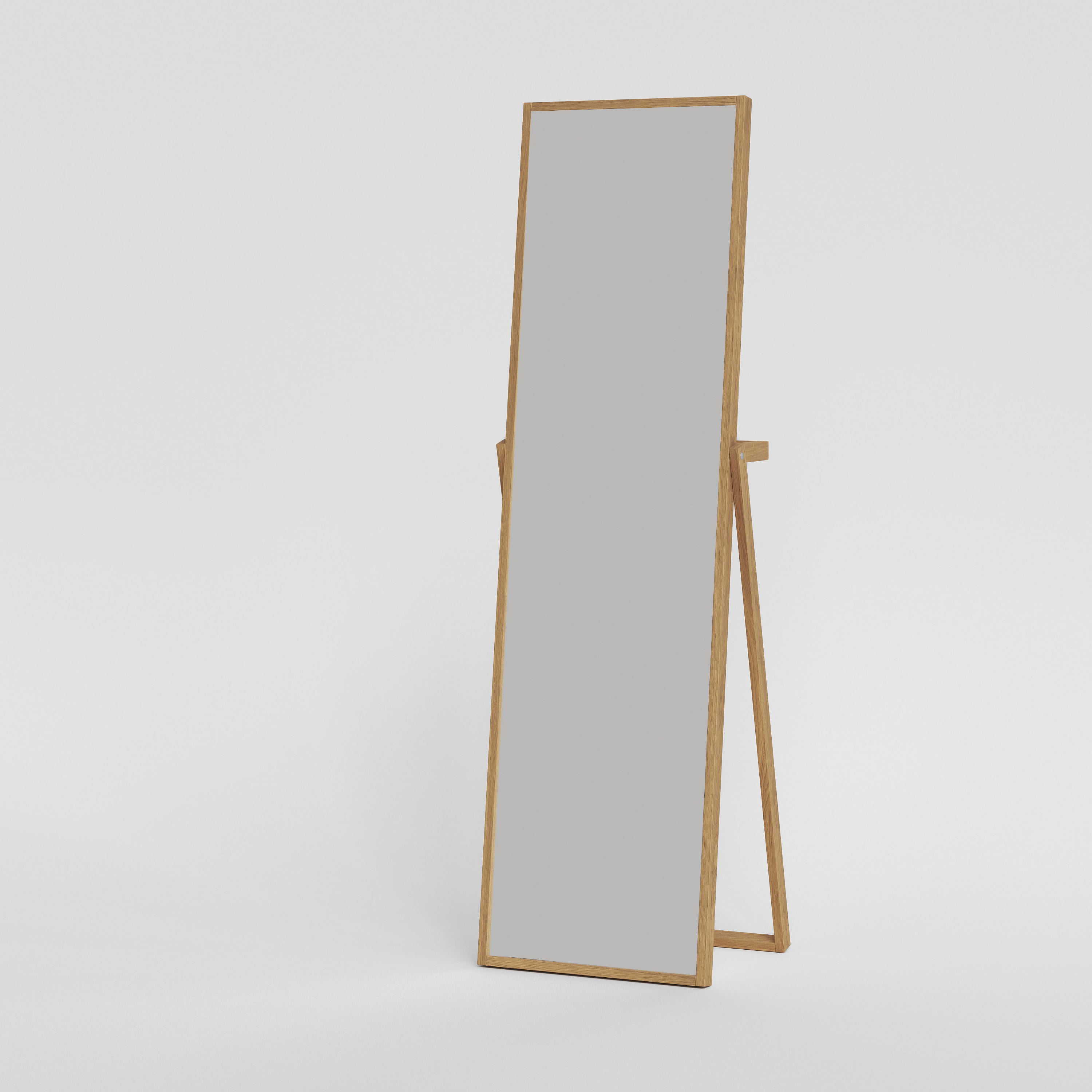 Bayamo Floor Mirror Natural Oak