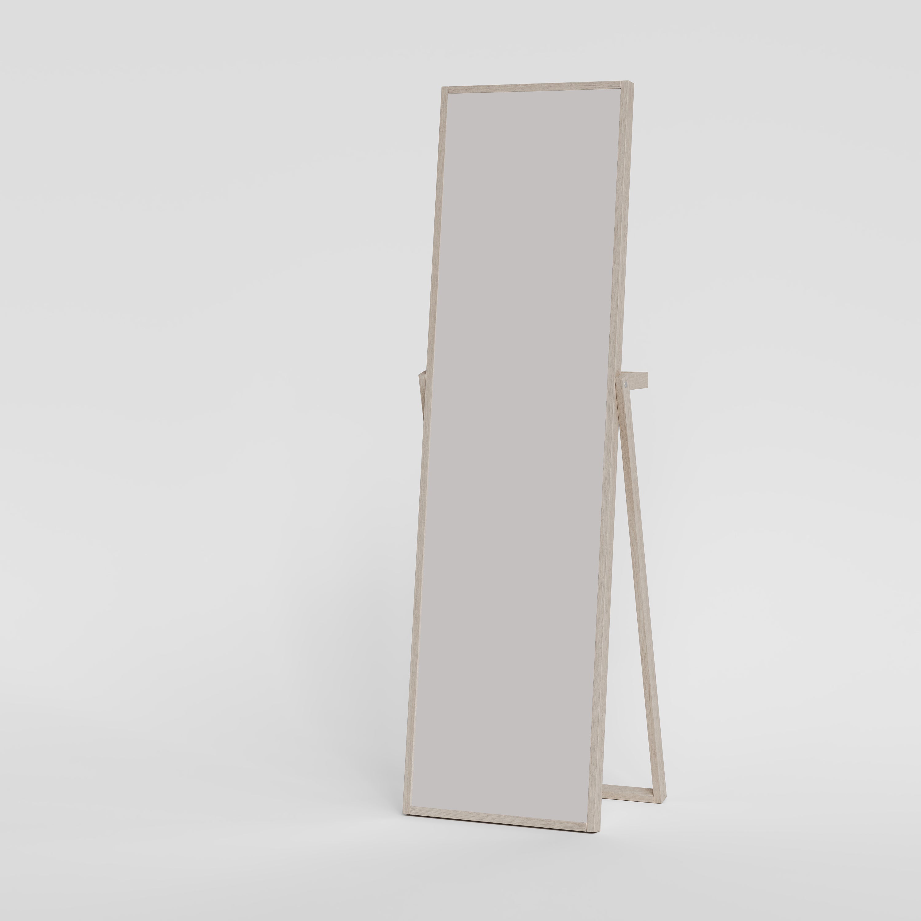 Bayamo Floor Mirror Natural Oak