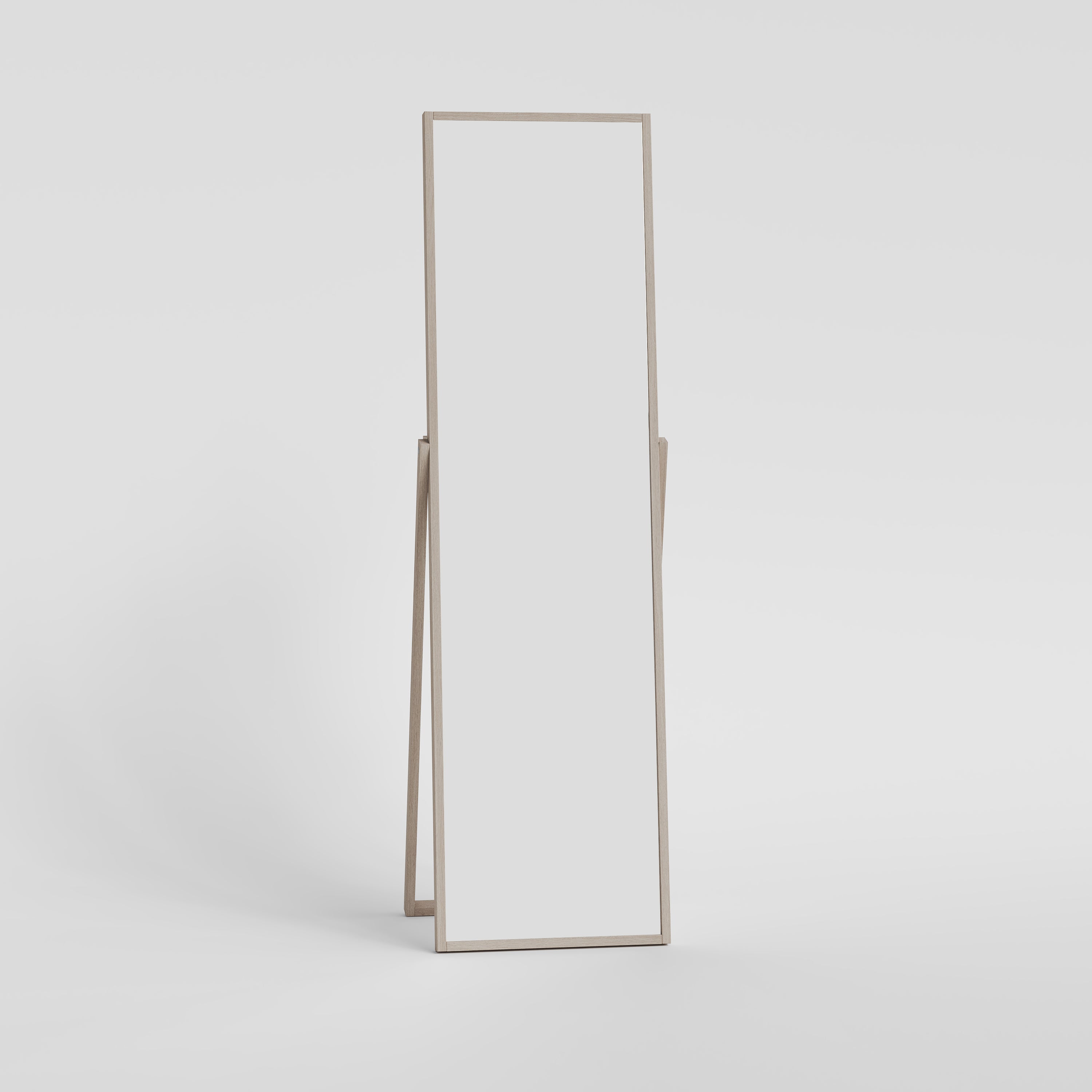 Bayamo Floor Mirror Natural Oak