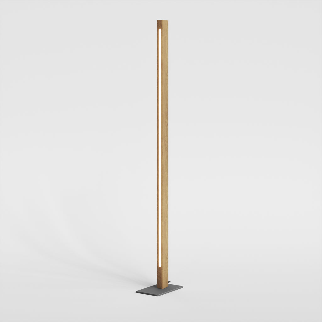 Bayamo Floor Lamp Natural Oak