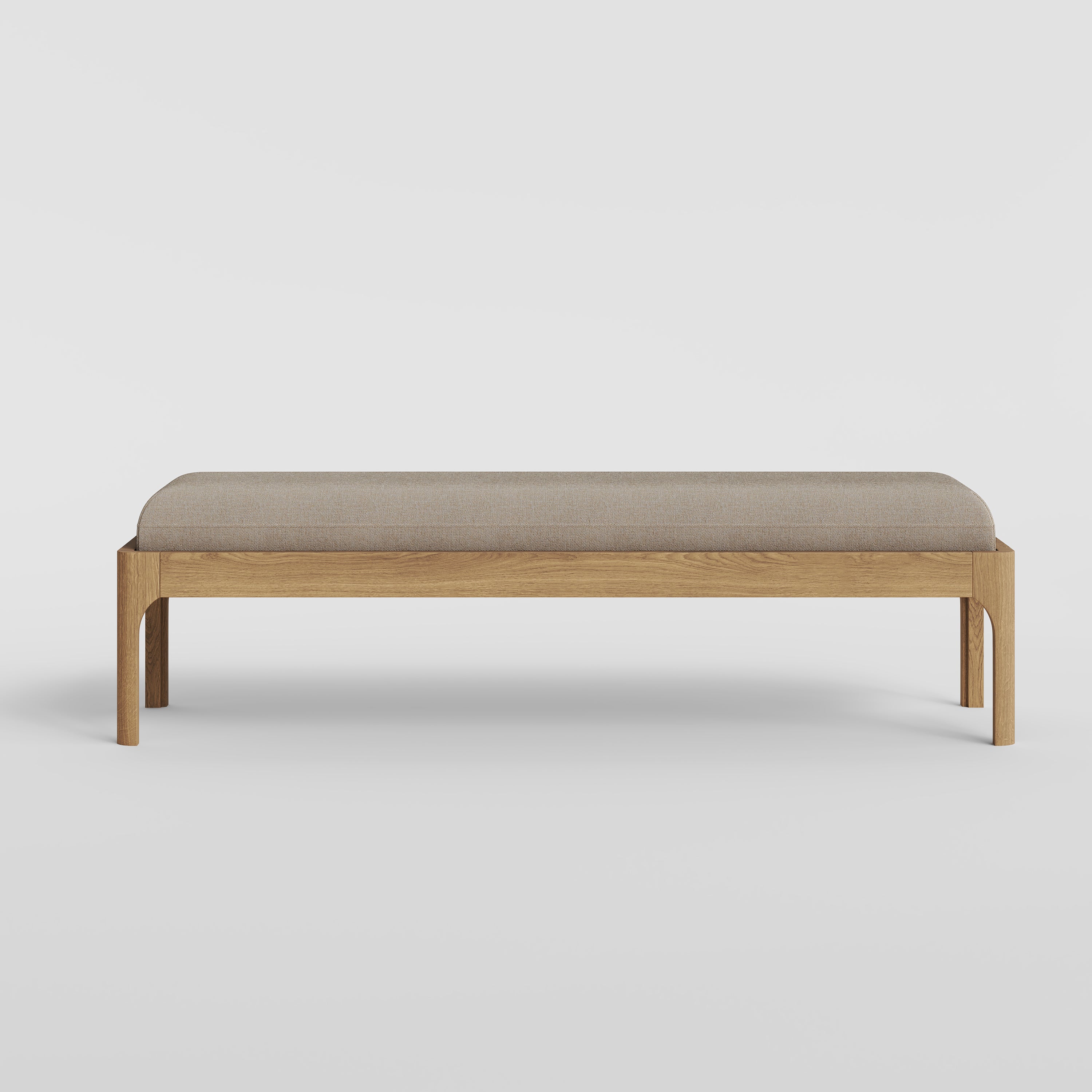 Bedroom Bench Natural Oak