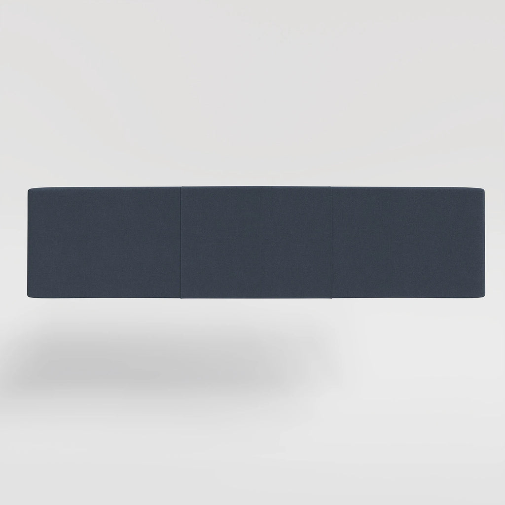 Lugo Soft Headboard Panel Graphite Black