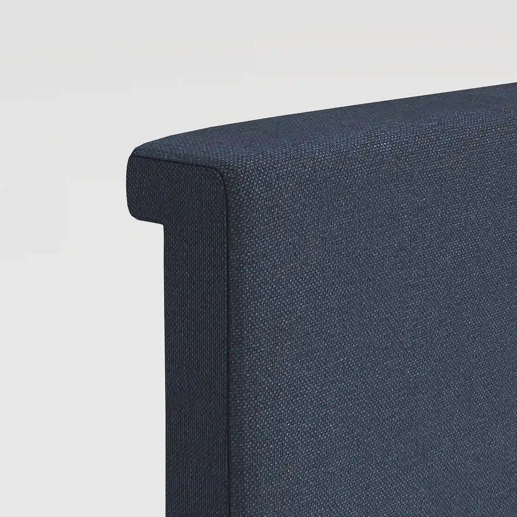 Lugo Soft Headboard Panel Graphite Black